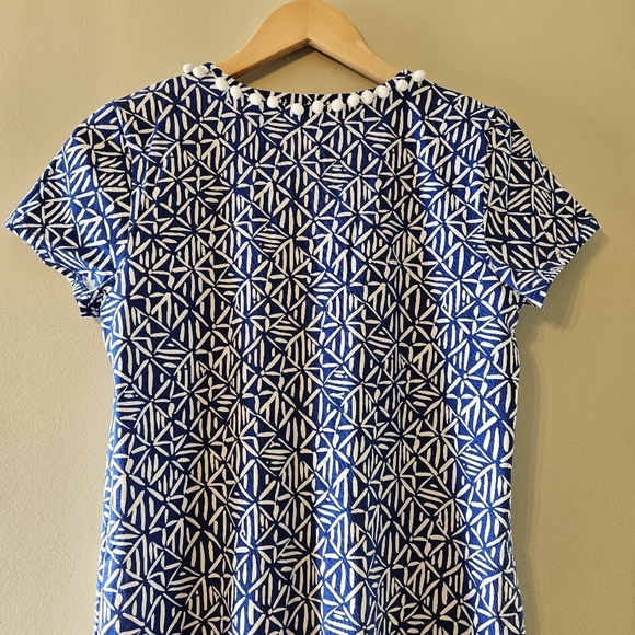 Lilly Pulitzer Etta Dress Corsica Blue Easy Peasy Size Small - Picture 13 of 14